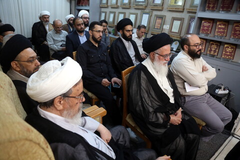 تصاویر/ آیین رونمایی از کتاب (کلمات سید العرب أبی الحسن علی بن ابی طالب علیه السلام)