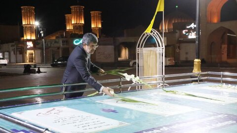 تصاویر/اولین روز کاری استاندار جدید یزد