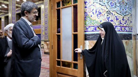 تصاویر/اولین روز کاری استاندار جدید یزد