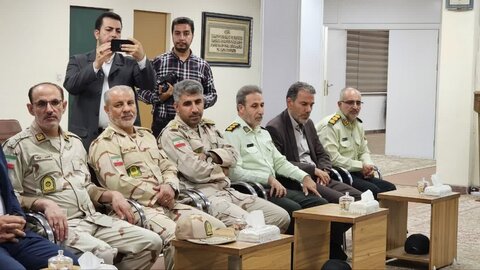 تصاویر/دیدار فرمانده انتظامی کردستان با حجت الاسلام و المسلمین پورذهبی