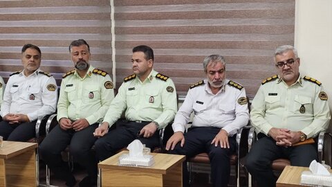 تصاویر/دیدار فرمانده انتظامی کردستان با حجت الاسلام و المسلمین پورذهبی