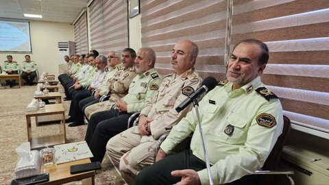 تصاویر/دیدار فرمانده انتظامی کردستان با حجت الاسلام و المسلمین پورذهبی