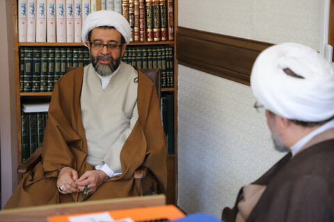 تصاویر/ دیدار مدیر حوزه های علمیه خواهران کشور با نماینده ولی فقبه در استان آذربایجان شرقی