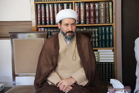 تصاویر/ دیدار مدیر حوزه های علمیه خواهران کشور با نماینده ولی فقبه در استان آذربایجان شرقی