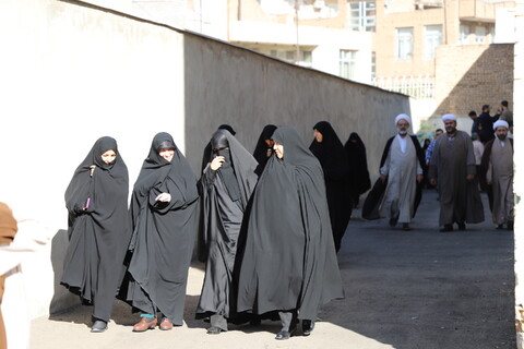 تصاویر/ افتتاح مرکز پژوهشی، اتاق مشاوره و باشگاه فرهنکی حوزه علمیه خواهران استان آذربایجان شرقی