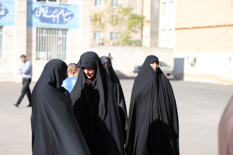 تصاویر/ افتتاح مرکز پژوهشی، اتاق مشاوره و باشگاه فرهنکی حوزه علمیه خواهران استان آذربایجان شرقی