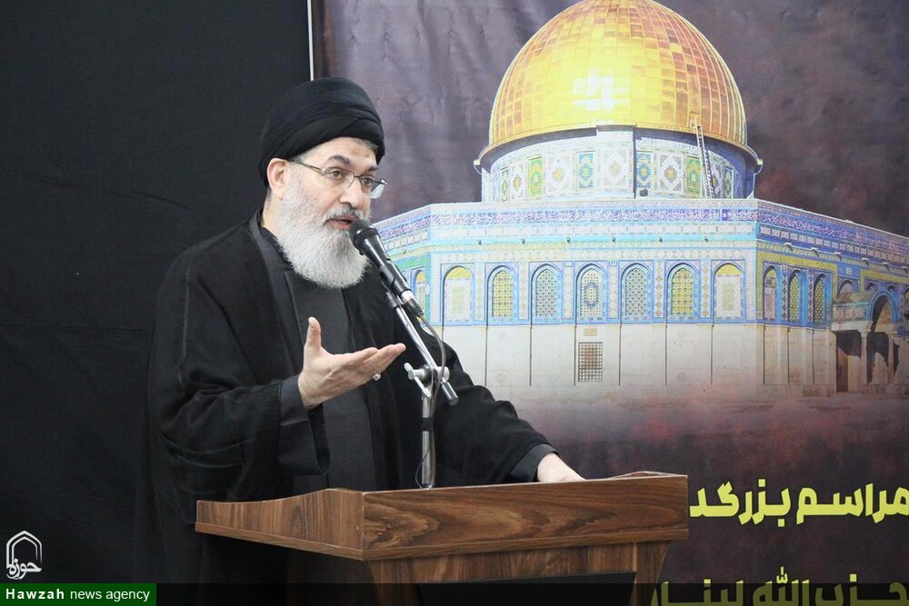 بزرگداشت سید مقاومت در دفتر آیت‌الله اراکی/ الحیدری: شهید سیدحسن نصرالله سرباز مخلص ولایت بود