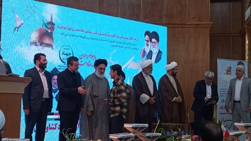 تصاویر / مراسم اختتامیه سی و یکمین دوره مسابقات قرآن کریم وزارت جهاد کشاورزی در مشهد