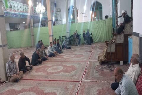 جشن میلاد با سعادت امام حسن عسگری(ع)، در مسجد جامع گودین کنگاور