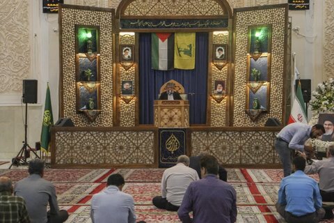 مراسم ولادت امام حسن عسکری(ع) در حرم مطهر شاهچراغ(ع)
