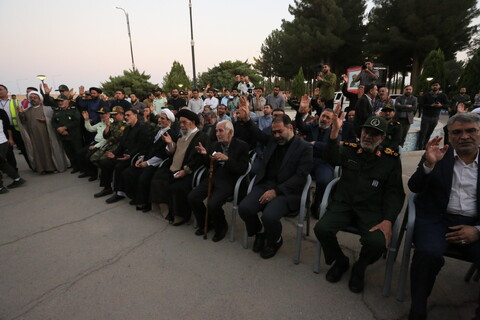 ورود پیکر مطهر سردار شهید عباس نیلفروشان به اصفهان