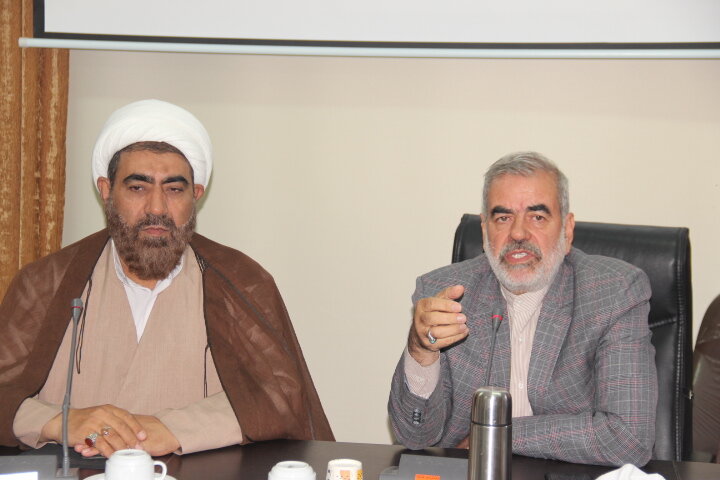 دیدار مدیر عامل جامعه خیرین مدرسه ساز کشور با مدیر حوزه علمیه استان قزوین