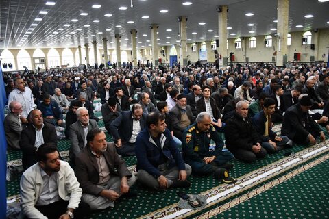 تصاویر/ اقامه نماز جمعه شهرستان خوی