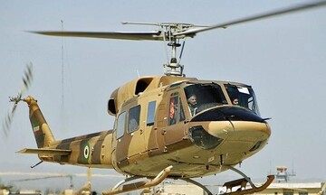 سقوط بالگرد سپاه در شیراز