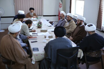 تصاویر/ جلسه شورای معاونین حوزه علمیه همدان