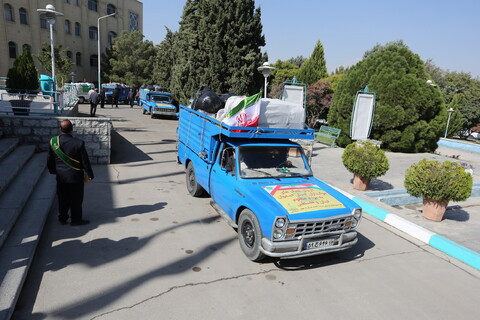 ارسال اولین کاروان کمک های مردمی به لبنان و غزه از استان اصفهان