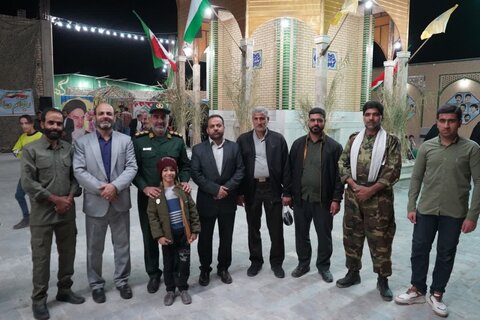 تصاویر/ نوزدهمـین یــادواره شــهدای‌گمنام و ۲۰ شـهیدحسـین آبادکـویر