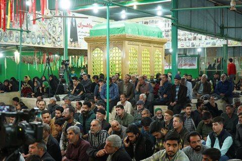 تصاویر/ نوزدهمـین یــادواره شــهدای‌گمنام و ۲۰ شـهیدحسـین آبادکـویر