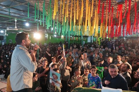 تصاویر/ نوزدهمـین یــادواره شــهدای‌گمنام و ۲۰ شـهیدحسـین آبادکـویر