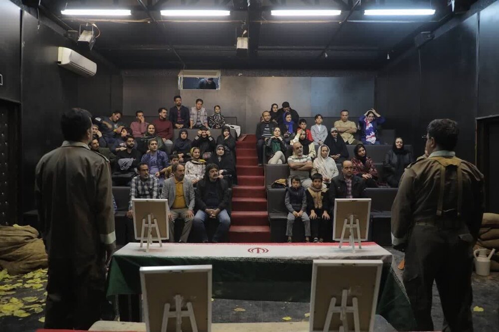 اجرای نمایش«کمین ژاله» در فرهنگسرای مهر آغاز شد+عکس