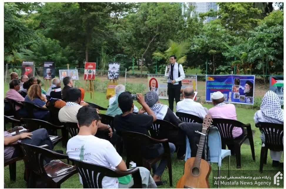 مراسم بزرگداشت شهید سید حسن نصرالله در پایتخت سریلانکا برگزار شد