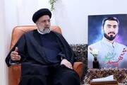 درخواست عجیب شهید رئیسی از مادر شهید آرمان علی‌وردی