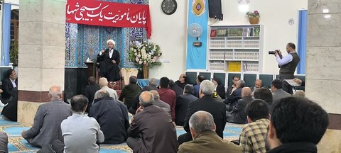 تصاویر/ برپایی سفارتخانه مقاومت در مسجد بقیة الله ارومیه