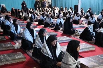 تصاویر / آیین افتتاح اردوی راهیان نور دانش‌آموزی کرمان