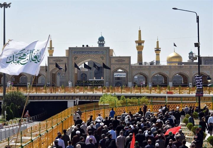 پیکر حجت‌الاسلام والمسلمین محدث سبزواری در مشهد تشییع شد