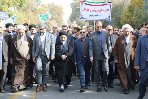 تصاویر/ راهپیمایی 13 آبان در ارومیه