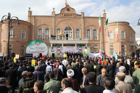 تصاویر/ راهپیمایی 13 آبان در ارومیه