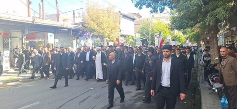 تصاویر/ حضور پرشور اقشار مختلف مردم شهرستان  میاندوآب در راهپیمایی ۱۳ آبان