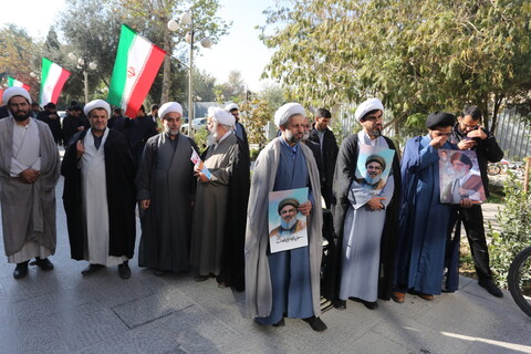 تجمع و راهپیمایی طلاب و روحانیون حوزه علمیه اصفهان در یوم الله 13 آبان‎