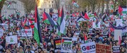 Manifestations massives pro-palestiniennes à Londres