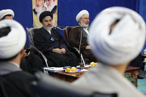 تصاویر/ اجلاسیه مدیران و معاونین ستادی حوزه علمیه آذربایجان غربی