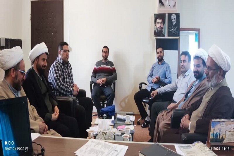جلسه هماهنگی سومین جشنواره فرهنگی ورزشی طلاب حوزه علمیه کرمانشاه برگزار شد