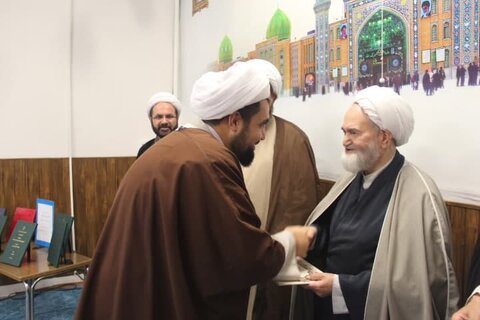 تصاویر / اختتامیه جشنواره علامه حلی مدرسه ای در مدرسه علمیه سفیران هدایت قزوین