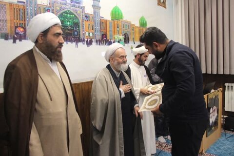 تصاویر / اختتامیه جشنواره علامه حلی مدرسه ای در مدرسه علمیه سفیران هدایت قزوین