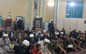 اربعین شهدای مقاومت در قنوات برگزار شد