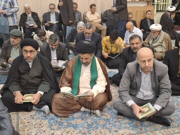 تصاویر/ مراسم چهلمین روز شهادت شهدای مقاومت در کاشان