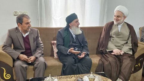 تصاویر/ دیدار حجتالاسلام والمسلمین پورذهبی با ماموستایان کامیاران