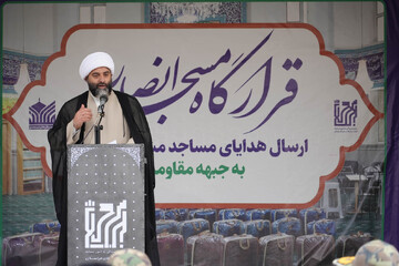 مراسم ارسال هدایای مساجد مشهد به جبهه مقاومت برگزار شد