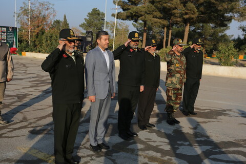 مراسم دانش آموختگی فراگیران فراجا در مرکز شهید بهشتی اصفهان