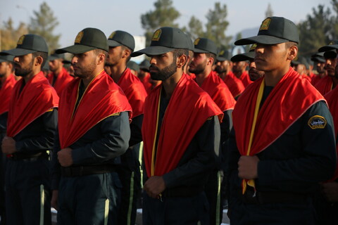 مراسم دانش آموختگی فراگیران فراجا در مرکز شهید بهشتی اصفهان