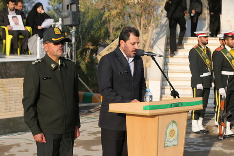 مراسم دانش آموختگی فراگیران فراجا در مرکز شهید بهشتی اصفهان