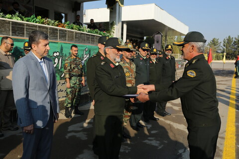 مراسم دانش آموختگی فراگیران فراجا در مرکز شهید بهشتی اصفهان