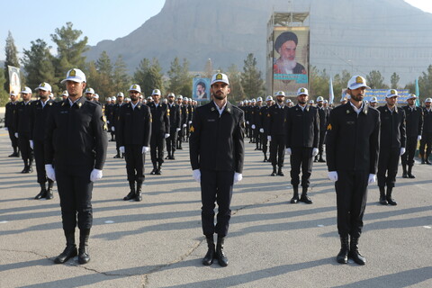 مراسم دانش آموختگی فراگیران فراجا در مرکز شهید بهشتی اصفهان