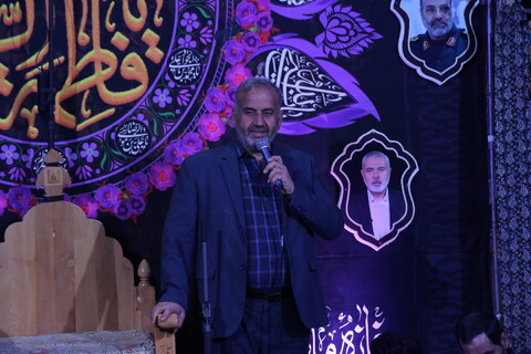 مراسم عزاداری دهه اول فاطمیه در حسینیه بنی فاطمه اصفهان‎