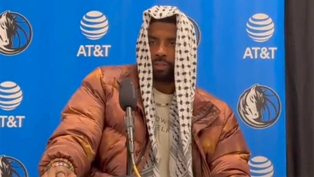 حمایت نمادین فوق ستارۀ بسکتبال NBA از مردم فلسطین