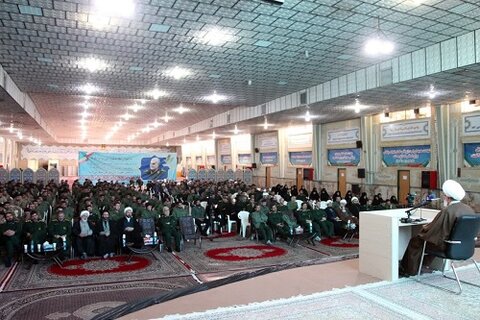 حجتالاسلام والمسلمین غفوری ، در « همایش نماز » که به همت سپاه حضرت نبیاکرم (ص) کرمانشاه